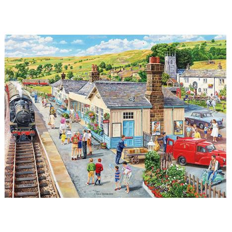 The Country Station 100pc Jigsaw Puzzle Extra Image 1
